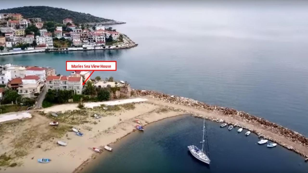 Maries Seaside Home Skála Marión Exteriör bild